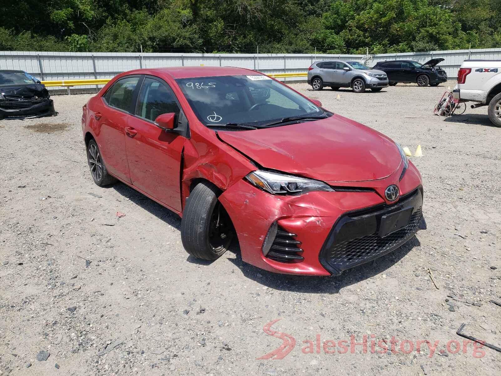 2T1BURHE7JC010016 2018 TOYOTA COROLLA