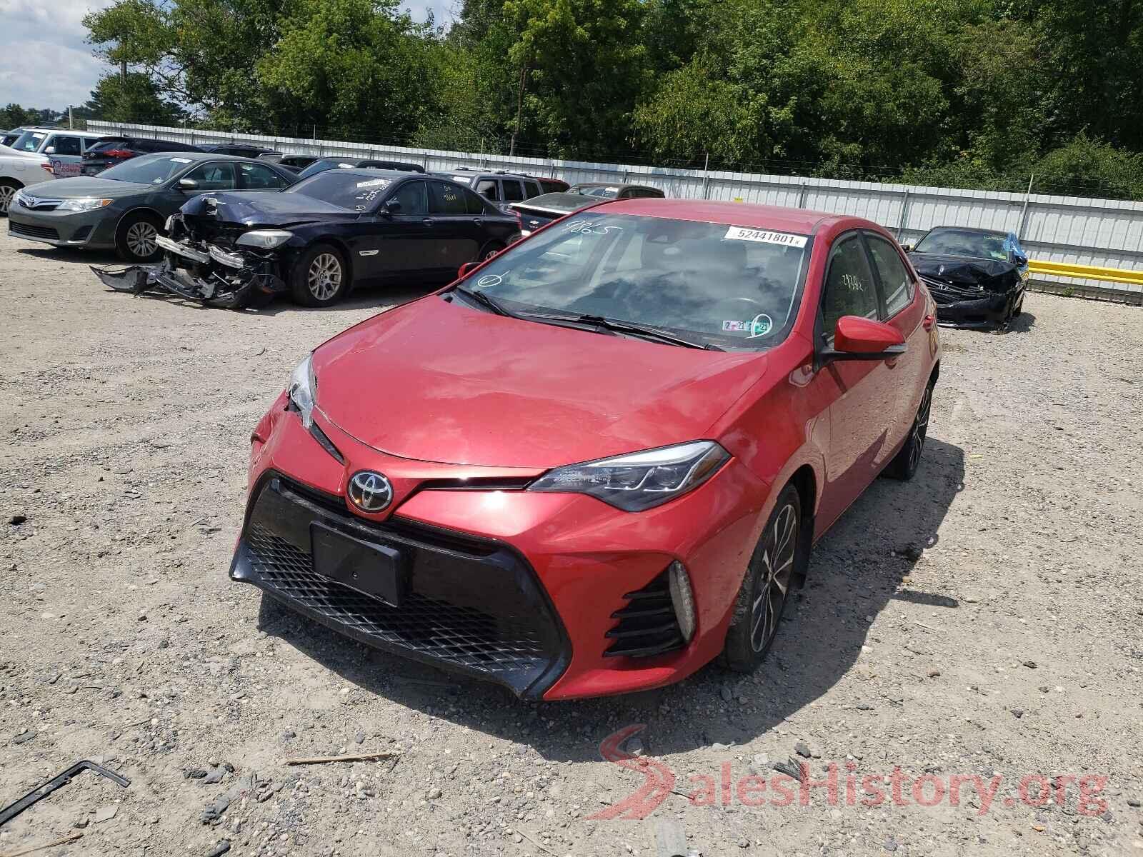 2T1BURHE7JC010016 2018 TOYOTA COROLLA