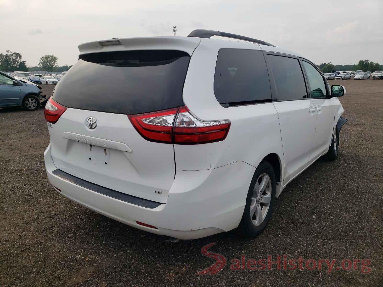 5TDKZ3DC7HS843528 2017 TOYOTA SIENNA