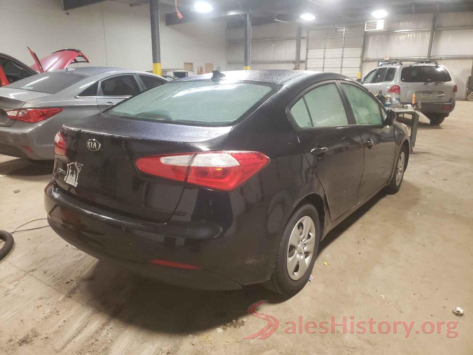 KNAFK4A69G5540830 2016 KIA FORTE