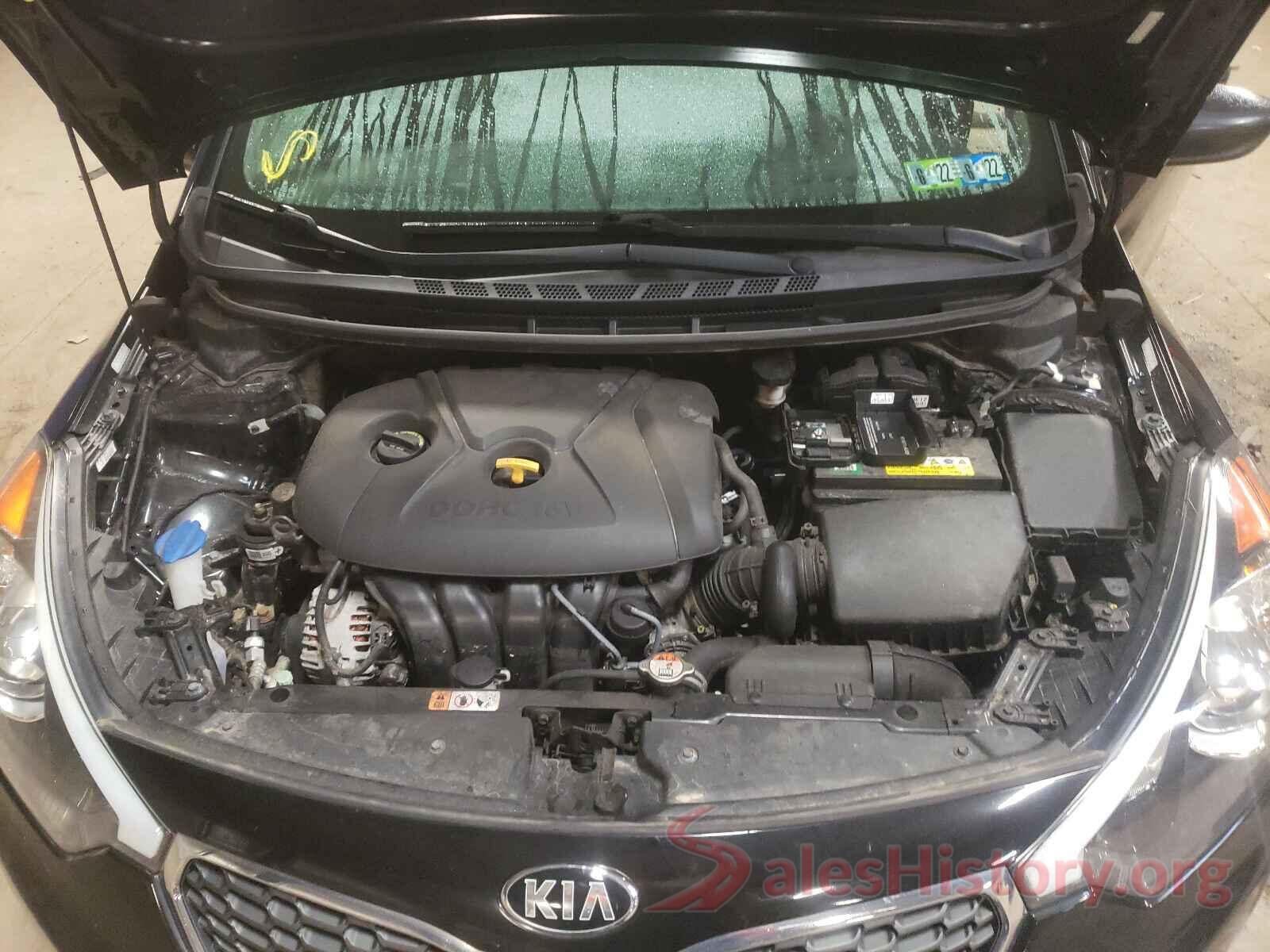 KNAFK4A69G5540830 2016 KIA FORTE