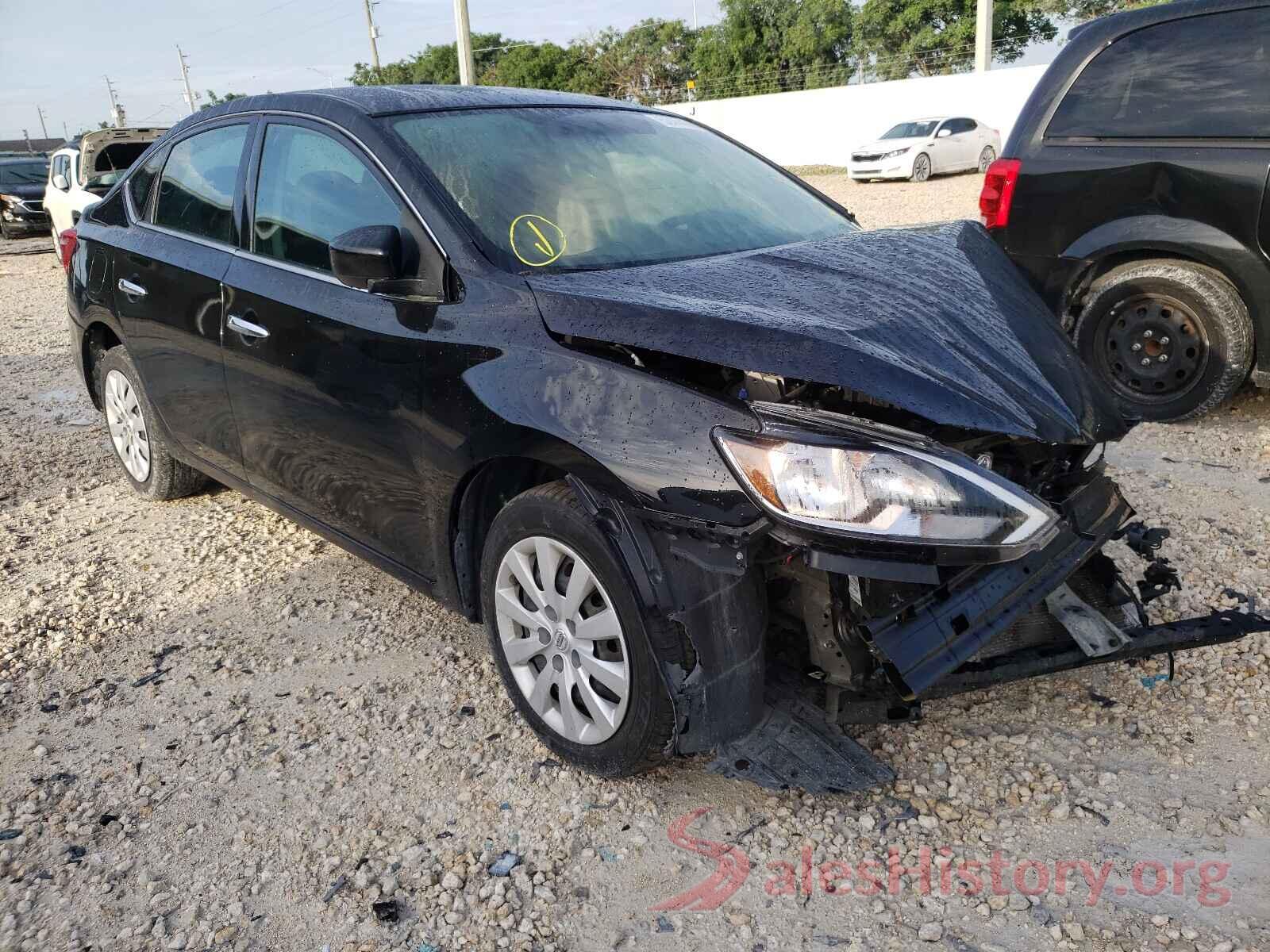 3N1AB7AP8KY269040 2019 NISSAN SENTRA