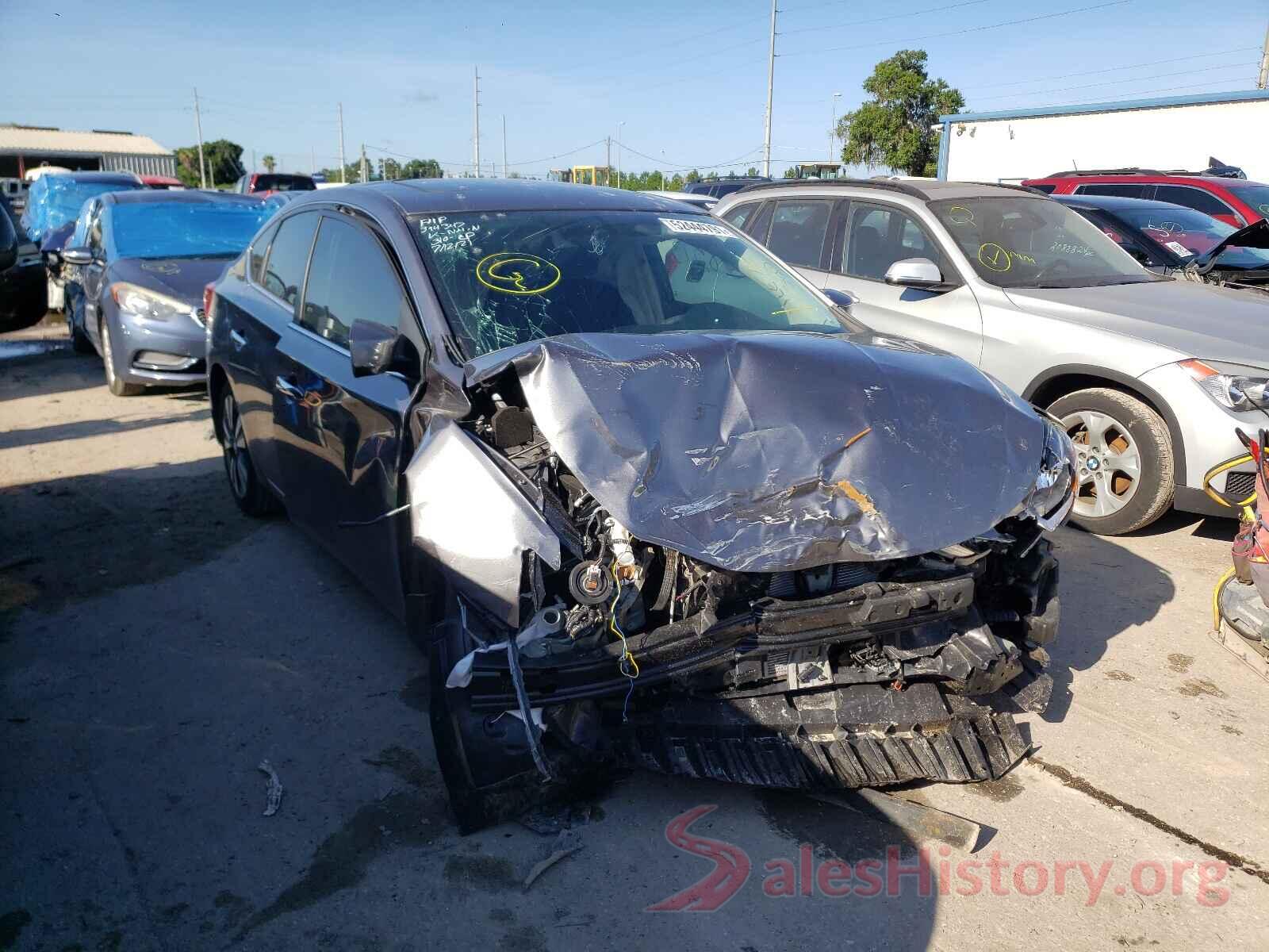 3N1AB7AP4KY453262 2019 NISSAN SENTRA