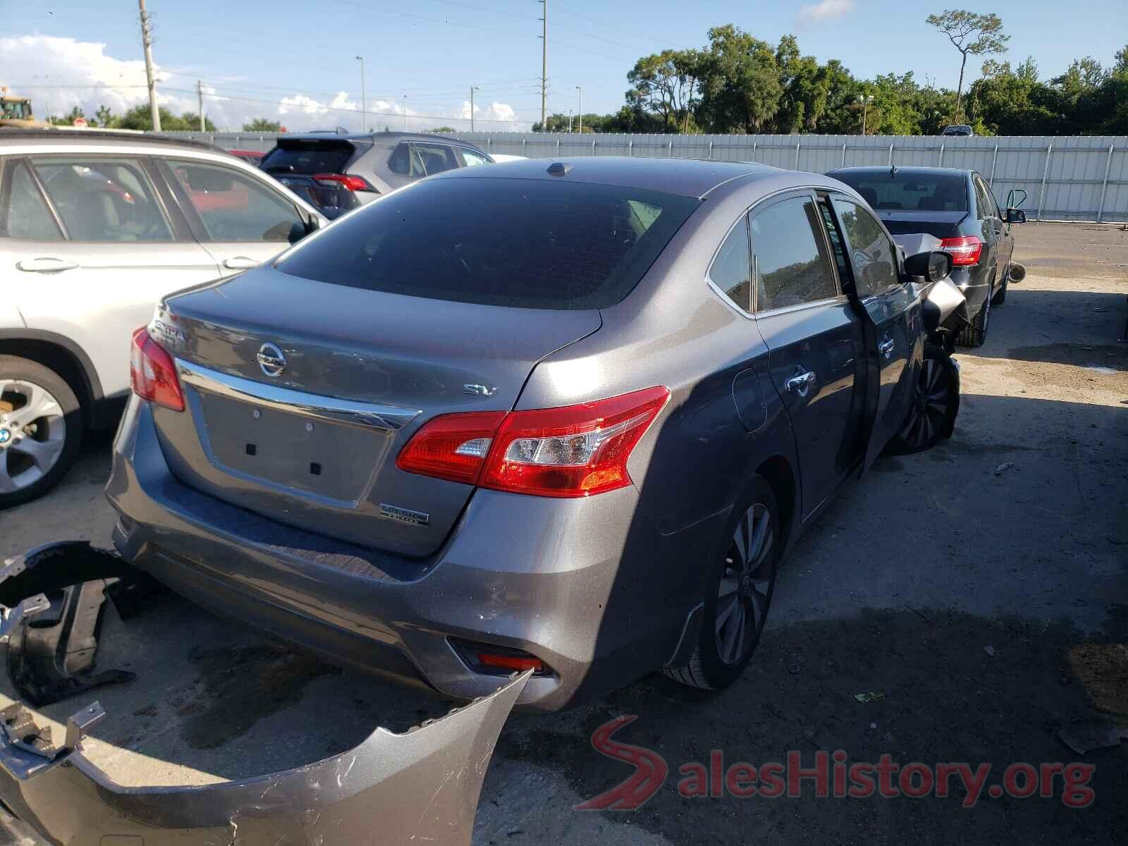 3N1AB7AP4KY453262 2019 NISSAN SENTRA