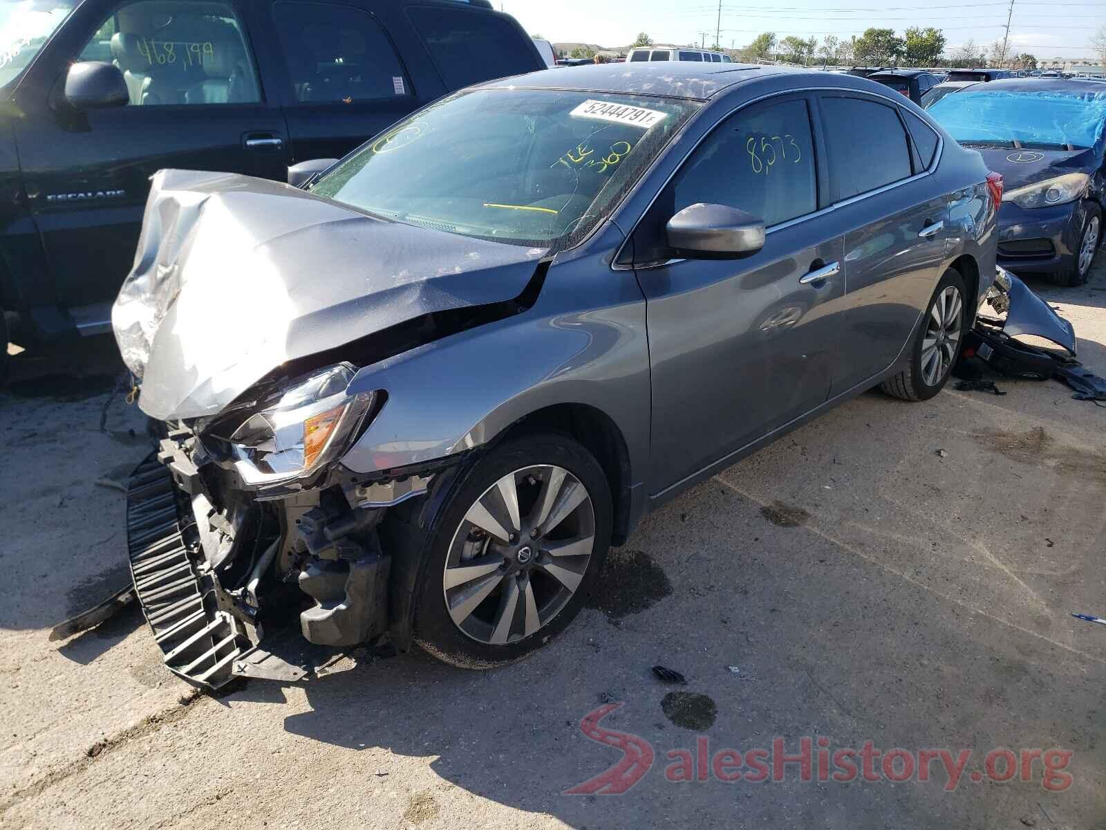 3N1AB7AP4KY453262 2019 NISSAN SENTRA