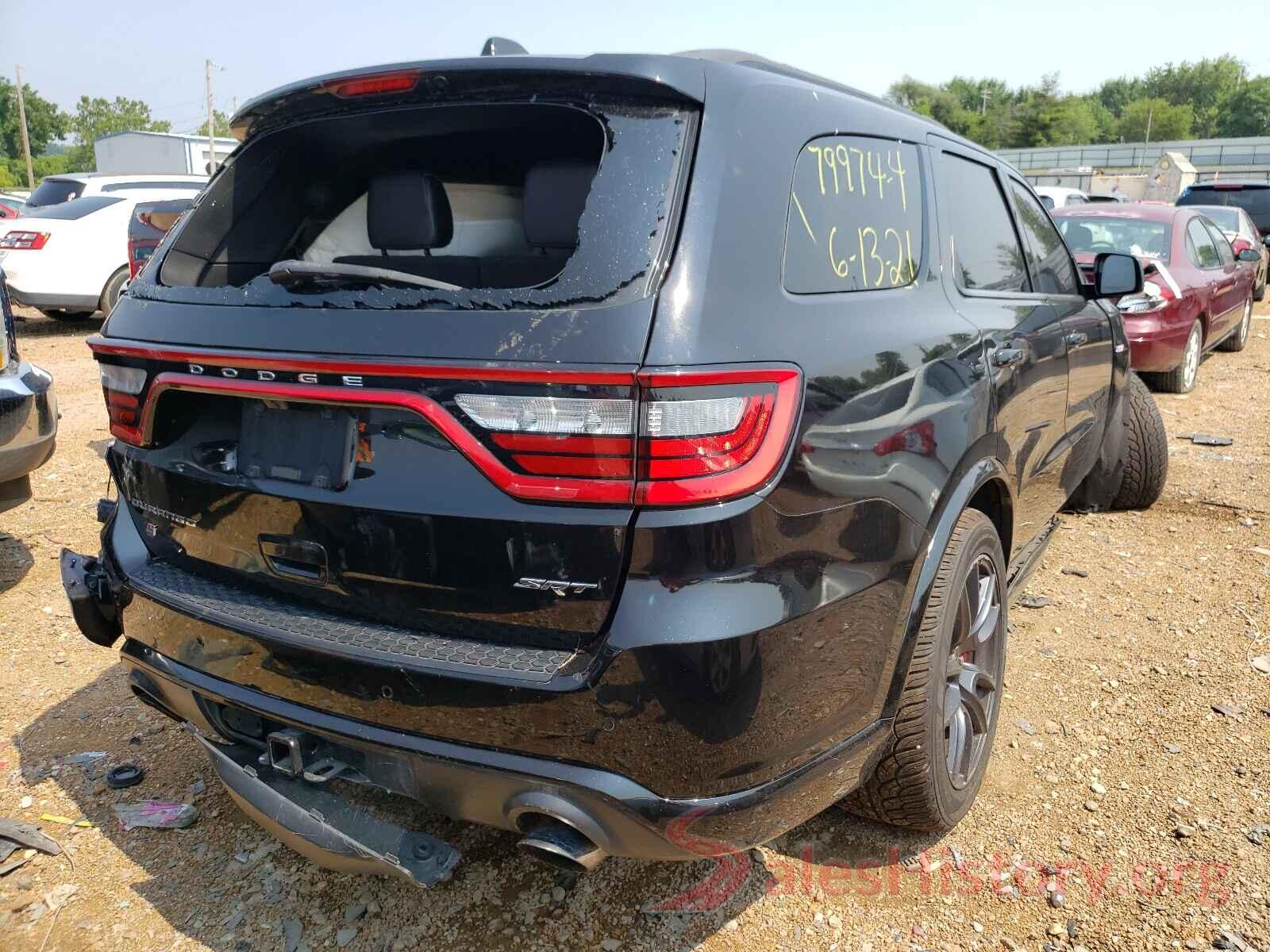 1C4SDJGJ6JC198083 2018 DODGE DURANGO