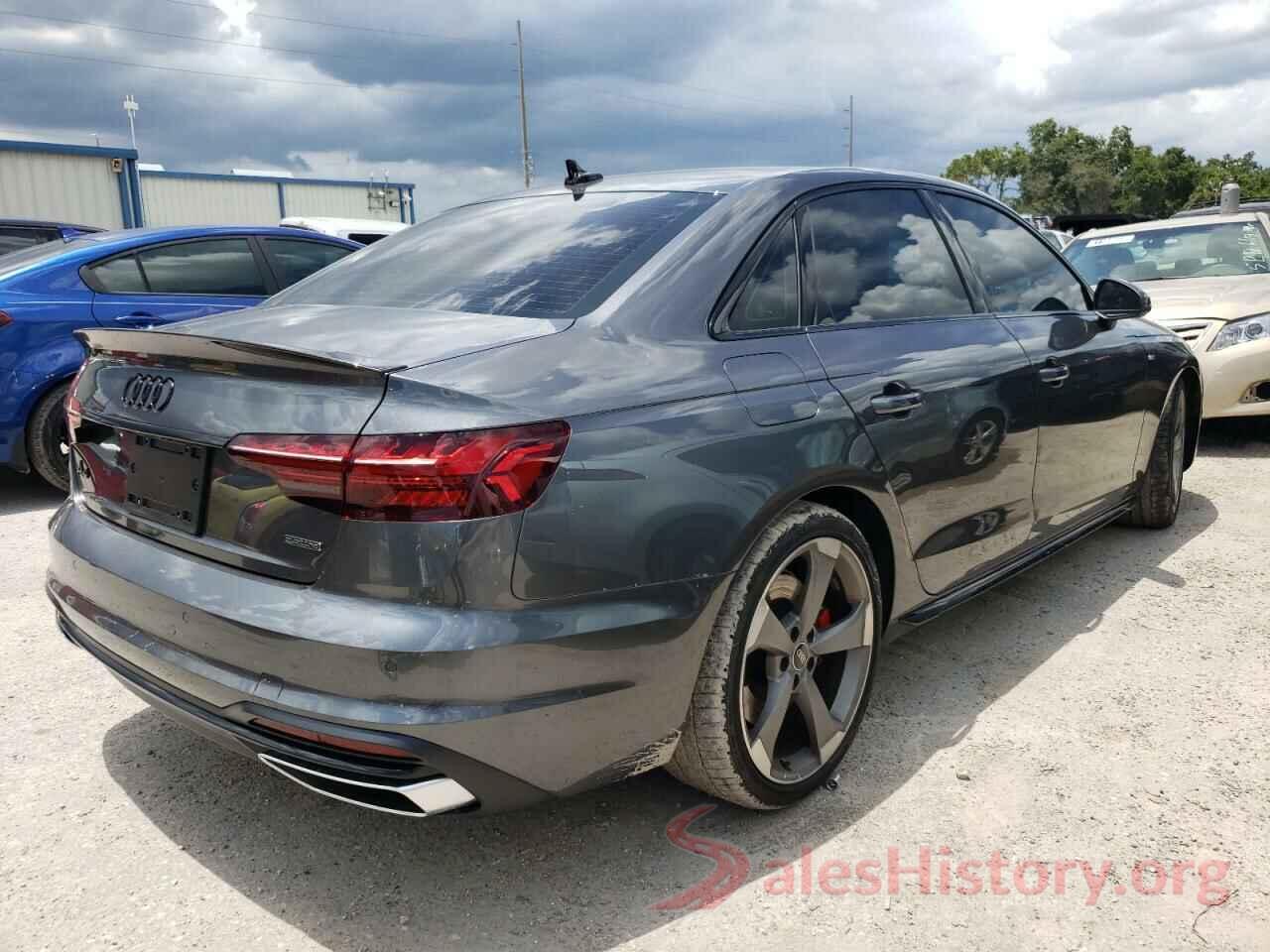 WAUEAAF40NN003958 2022 AUDI A4