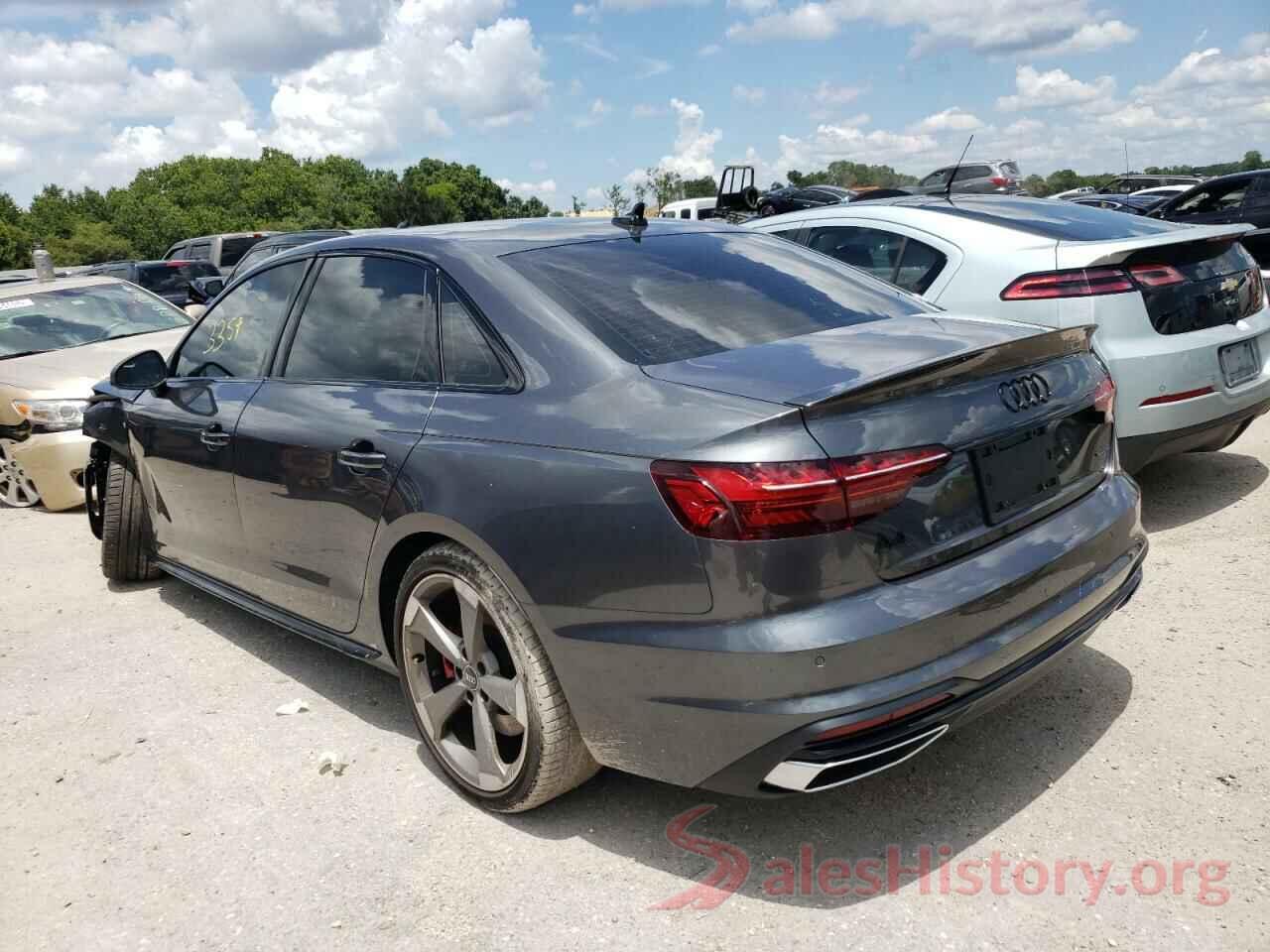 WAUEAAF40NN003958 2022 AUDI A4