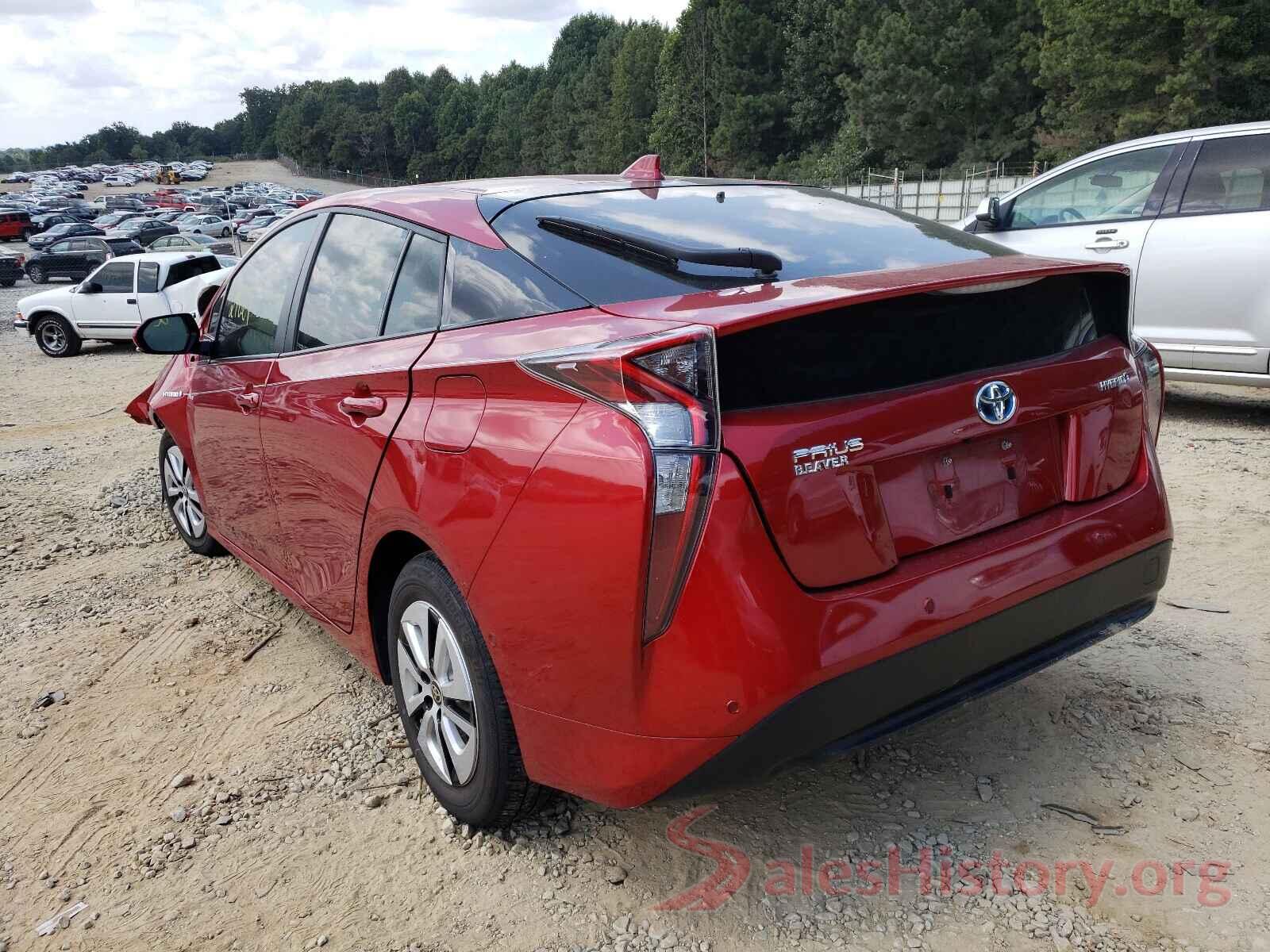 JTDKBRFU7J3593244 2018 TOYOTA PRIUS