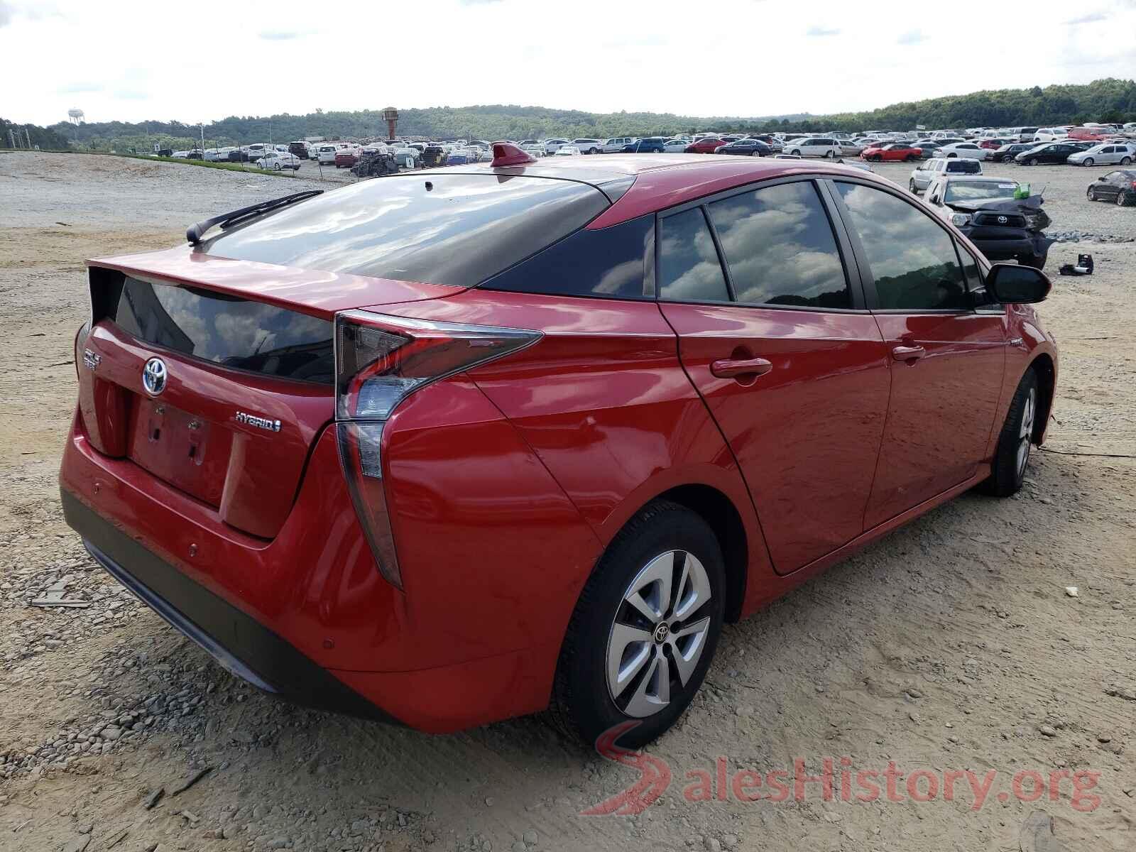 JTDKBRFU7J3593244 2018 TOYOTA PRIUS