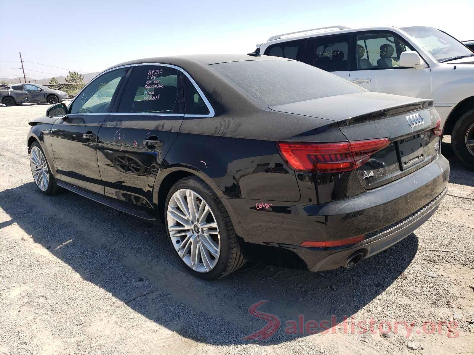 WAUENAF49HN070809 2017 AUDI A4