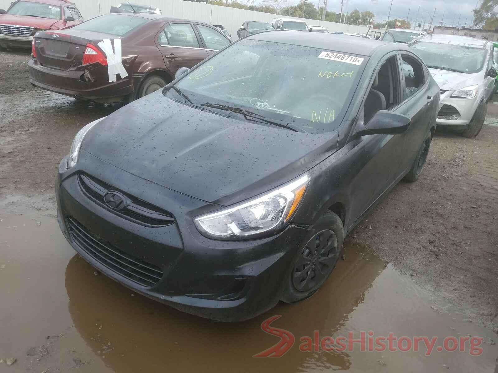 KMHCT4AEXHU167598 2017 HYUNDAI ACCENT