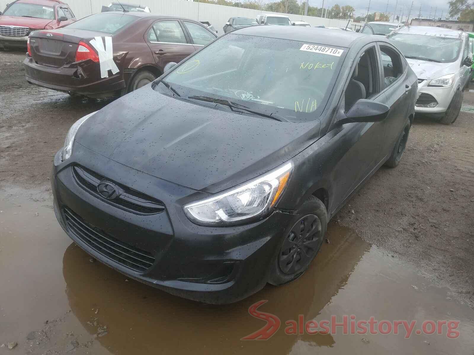 KMHCT4AEXHU167598 2017 HYUNDAI ACCENT