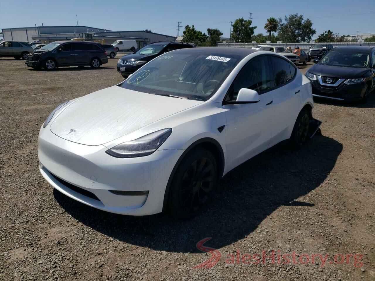 5YJYGDEEXMF229285 2021 TESLA MODEL Y