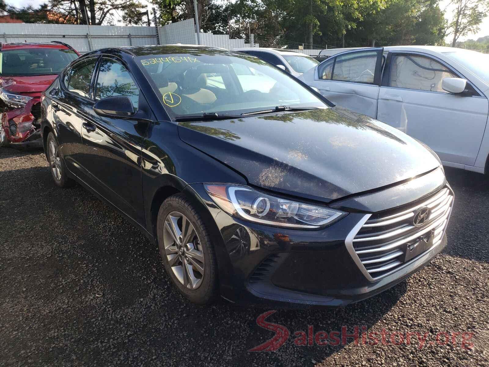 5NPD84LF4HH101123 2017 HYUNDAI ELANTRA