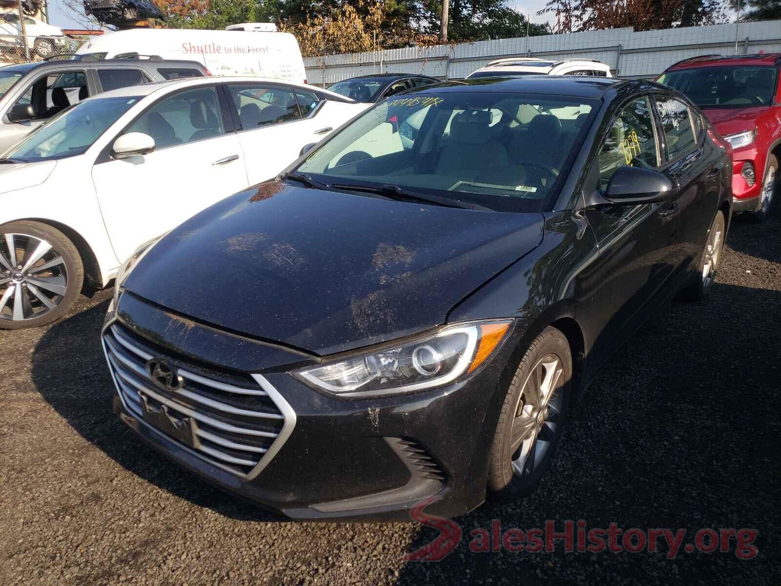 5NPD84LF4HH101123 2017 HYUNDAI ELANTRA