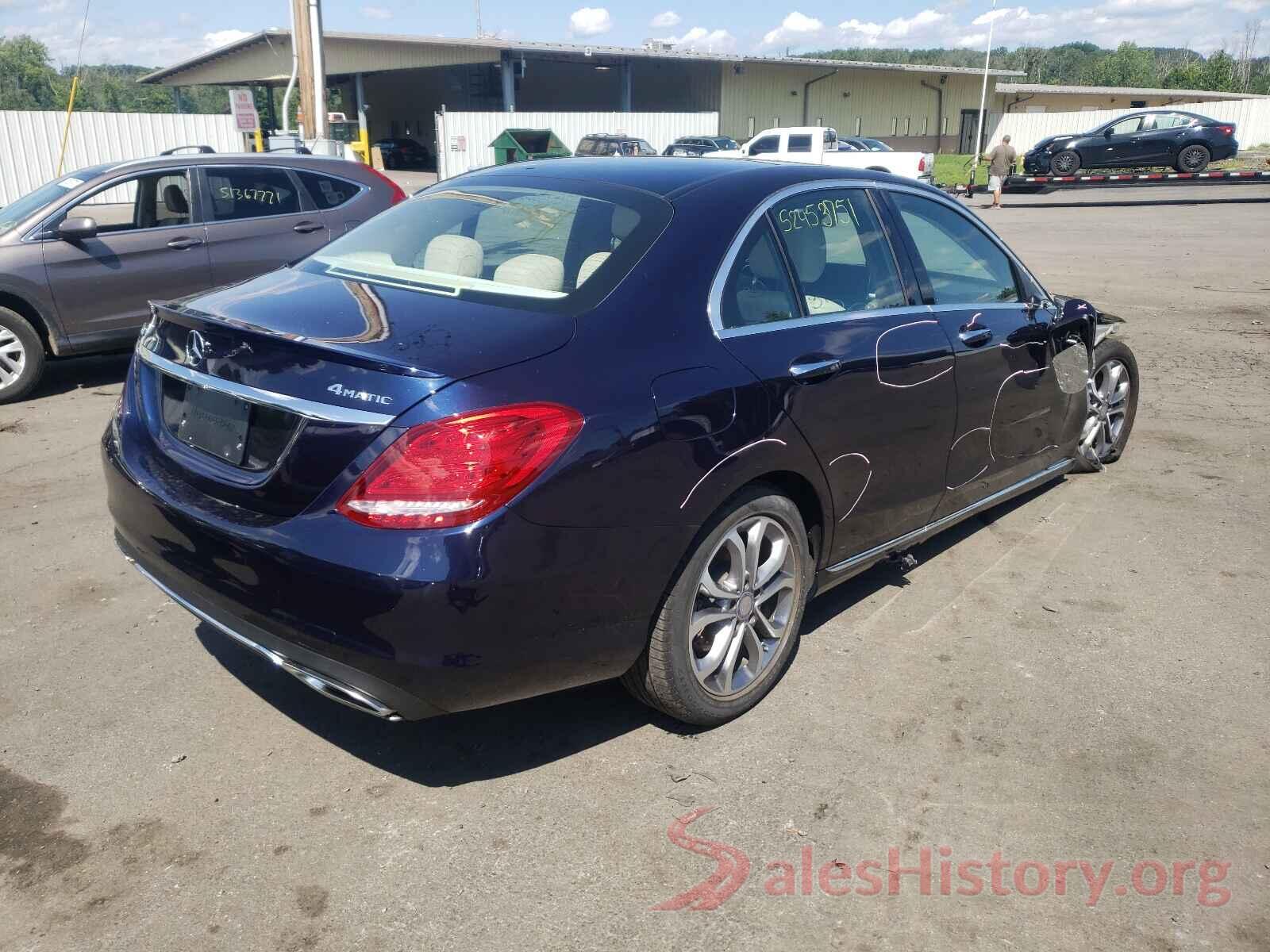 55SWF4KB6HU208295 2017 MERCEDES-BENZ C-CLASS