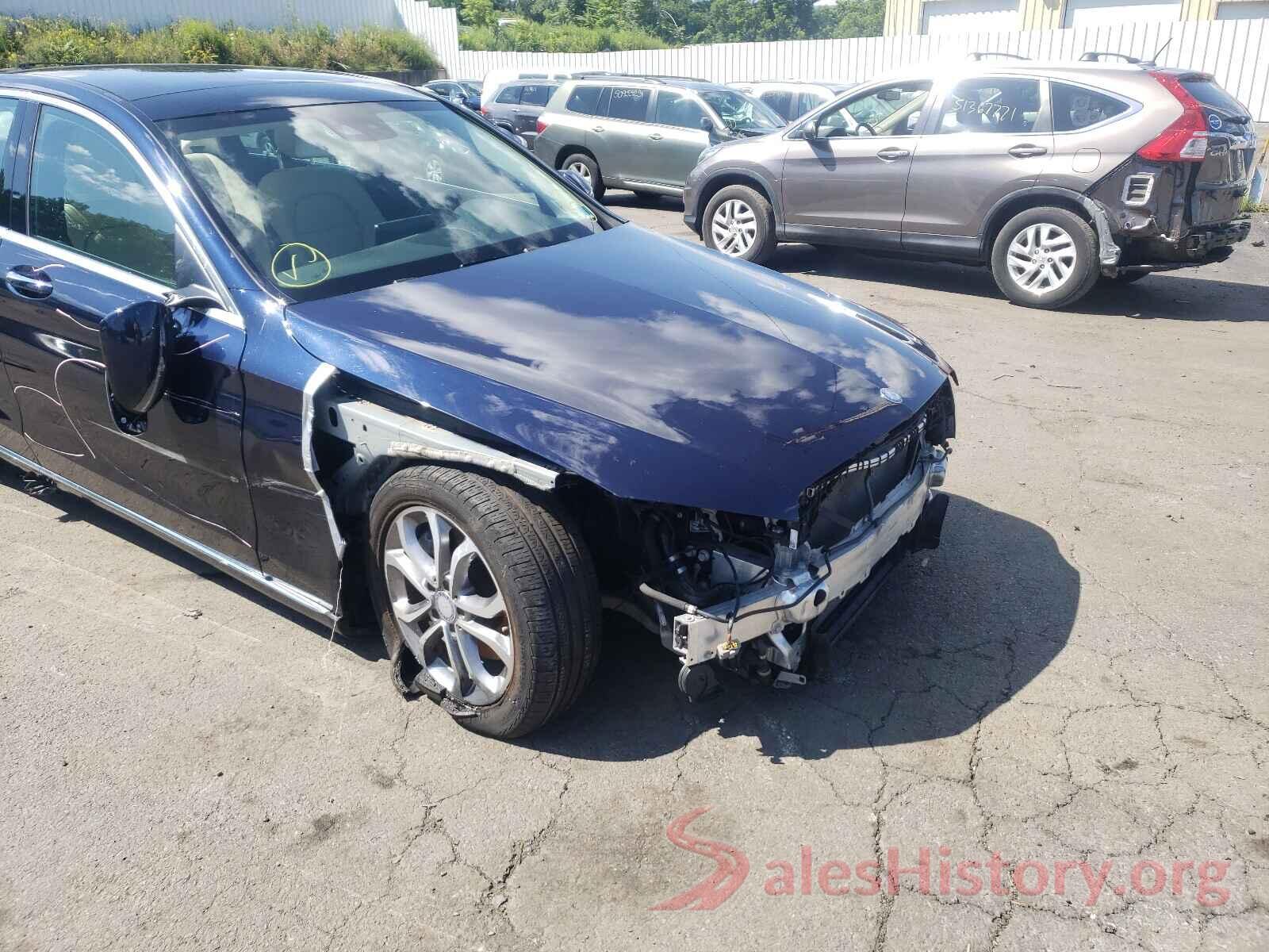 55SWF4KB6HU208295 2017 MERCEDES-BENZ C-CLASS