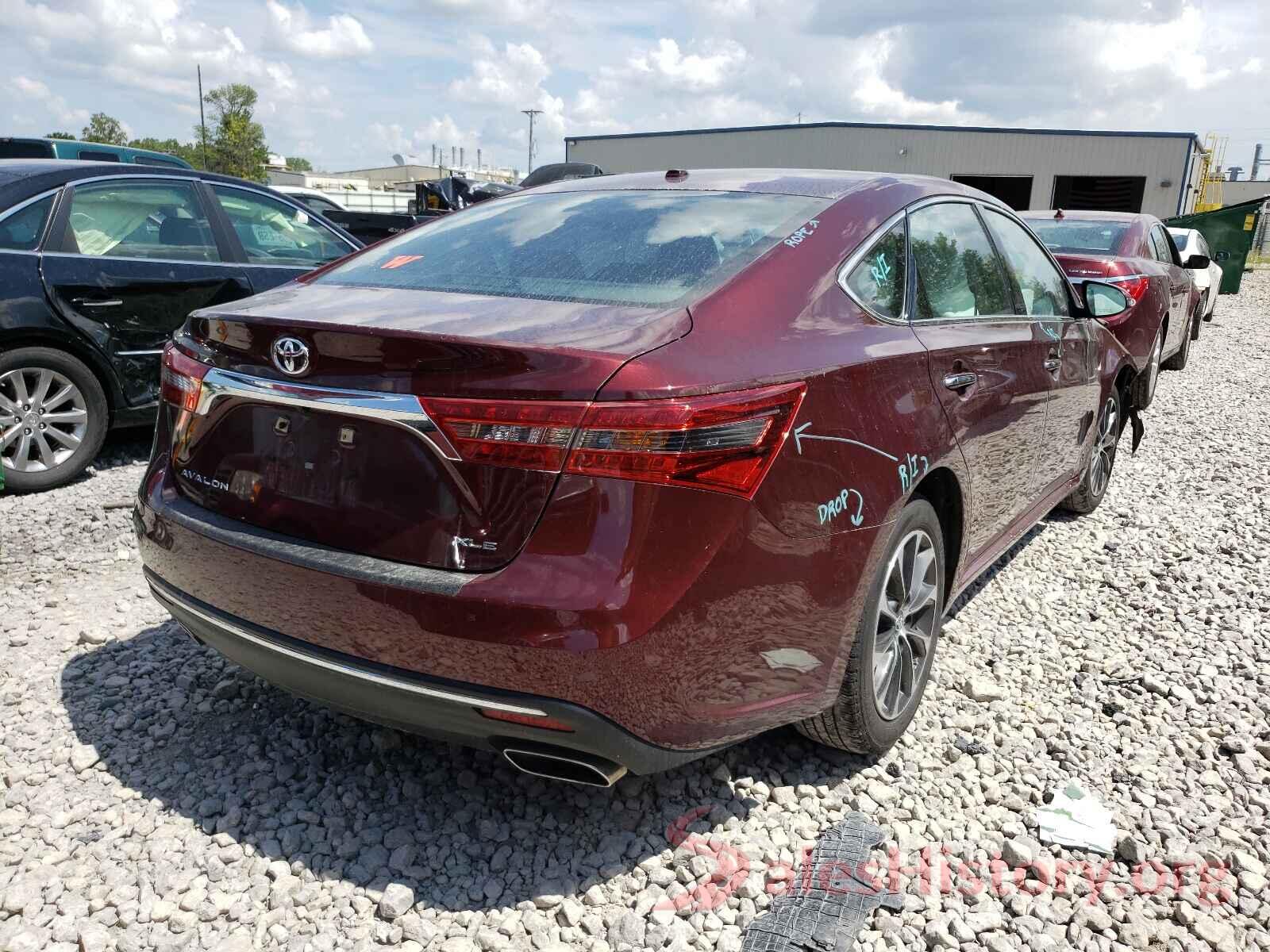 4T1BK1EB3GU229807 2016 TOYOTA AVALON