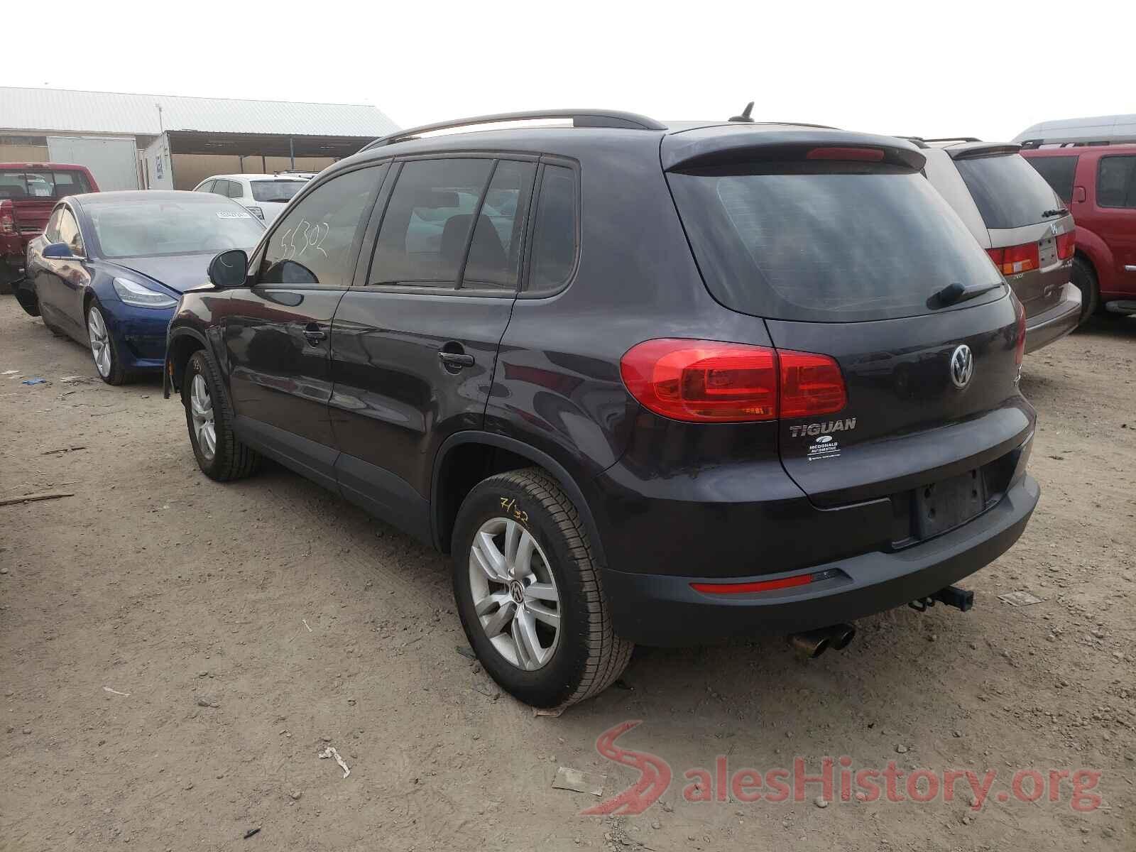 WVGBV7AX5GW533740 2016 VOLKSWAGEN TIGUAN