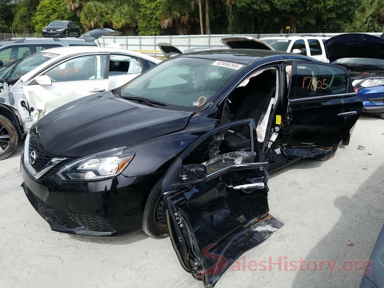 3N1AB7AP4KY293125 2019 NISSAN SENTRA