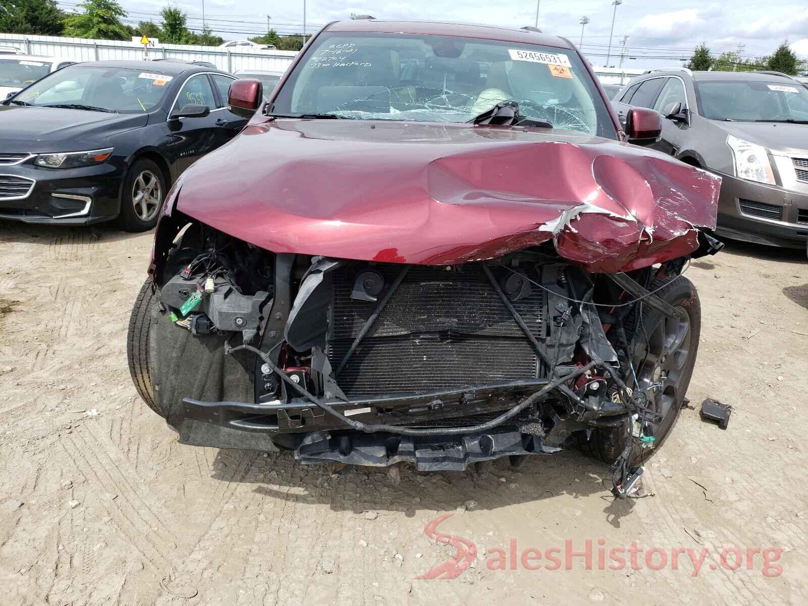 1C4RDJDG8HC725462 2017 DODGE DURANGO