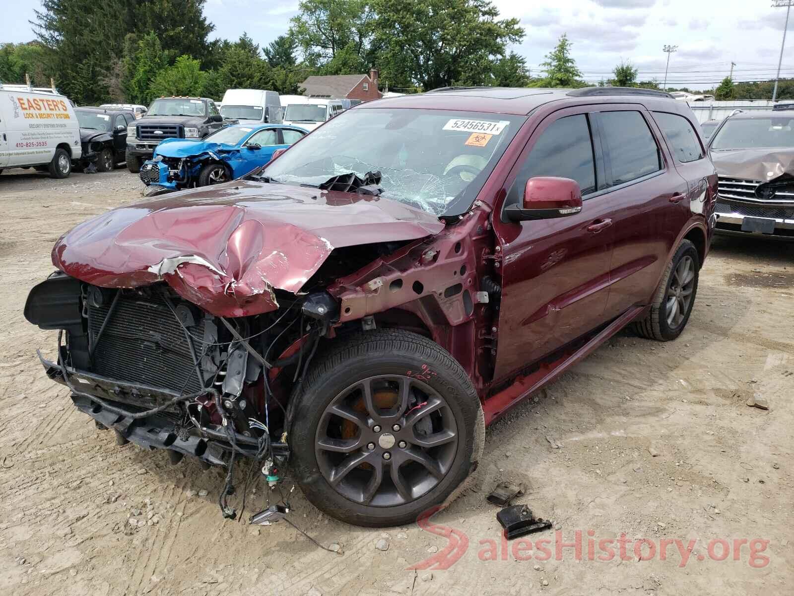 1C4RDJDG8HC725462 2017 DODGE DURANGO