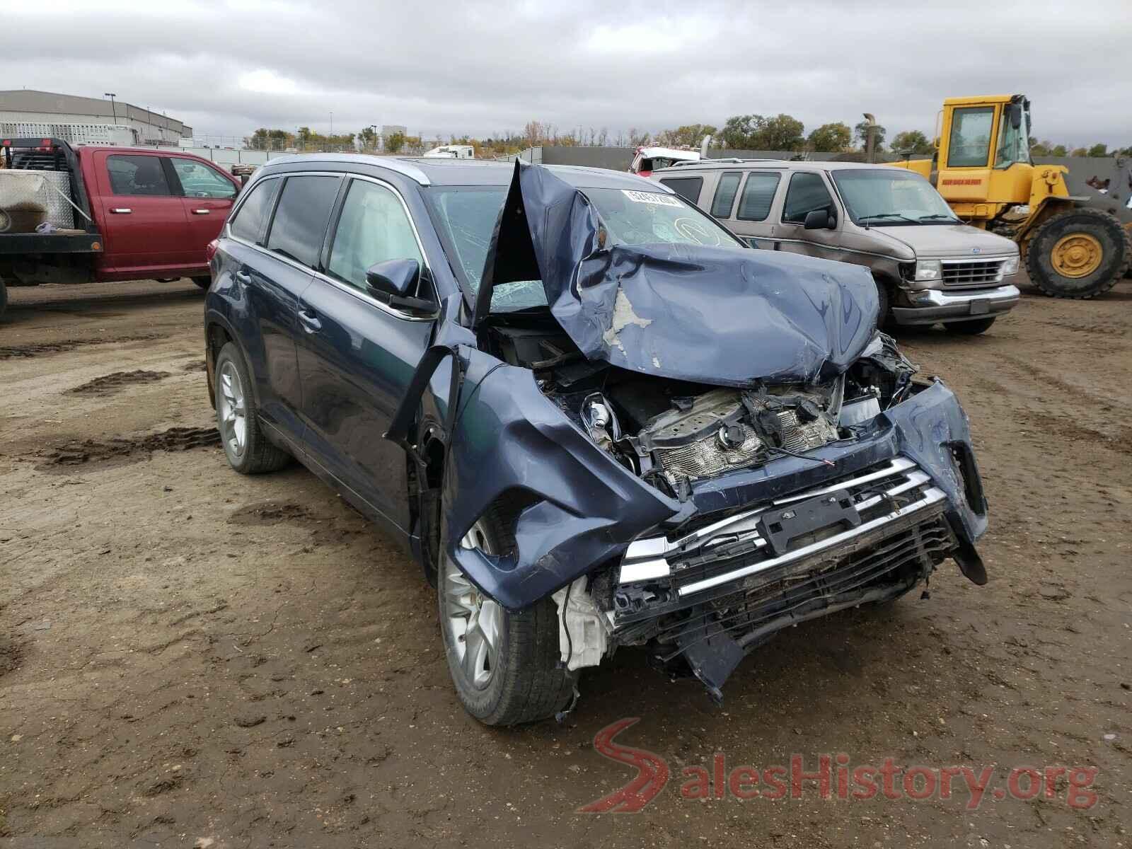 5TDDZRFH8KS943987 2019 TOYOTA HIGHLANDER