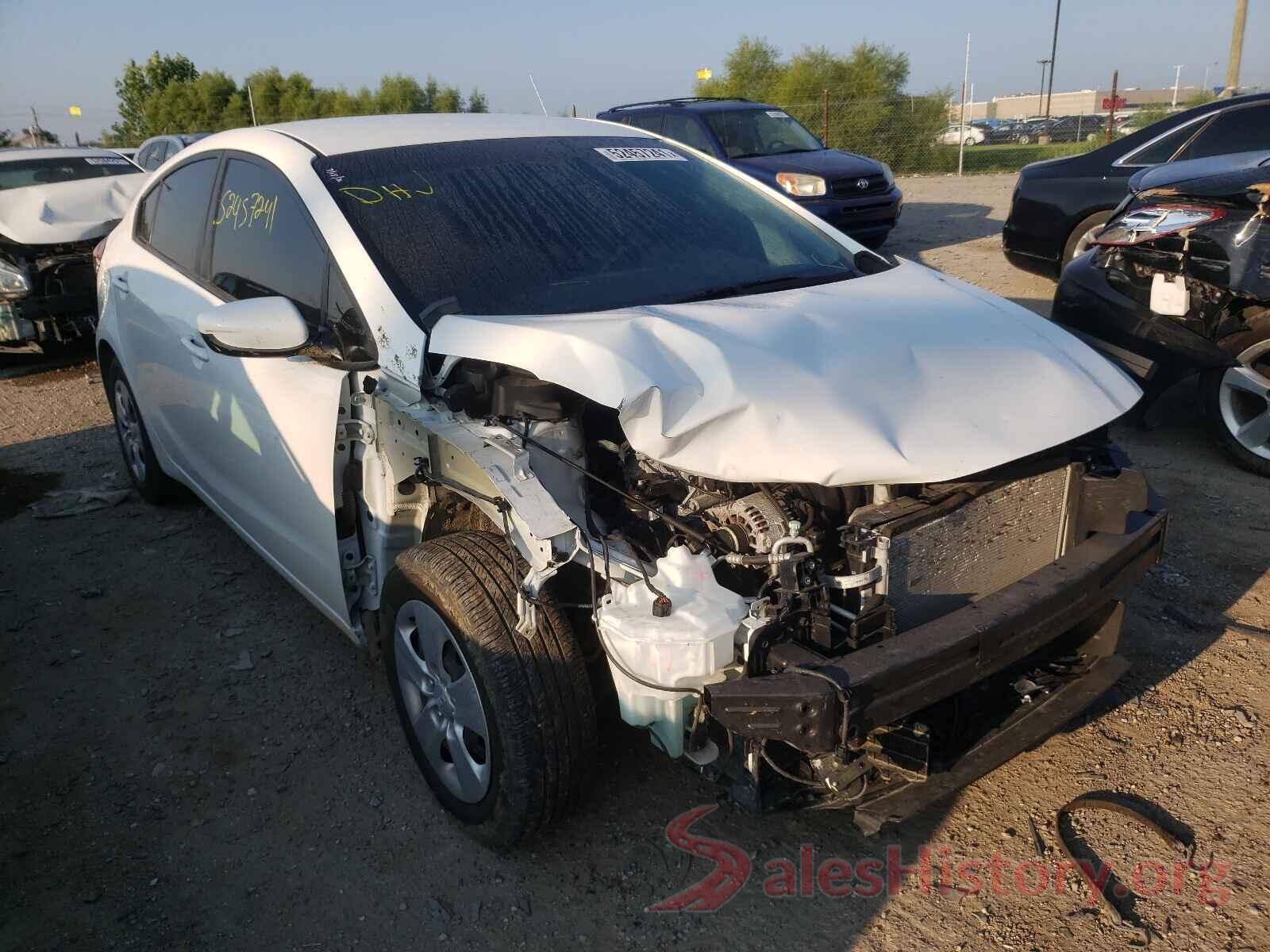 3KPFK4A73JE235377 2018 KIA FORTE