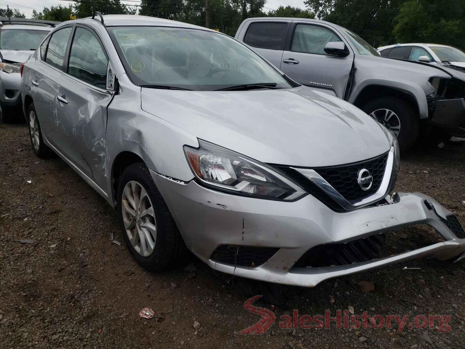 3N1AB7AP8KY421365 2019 NISSAN SENTRA