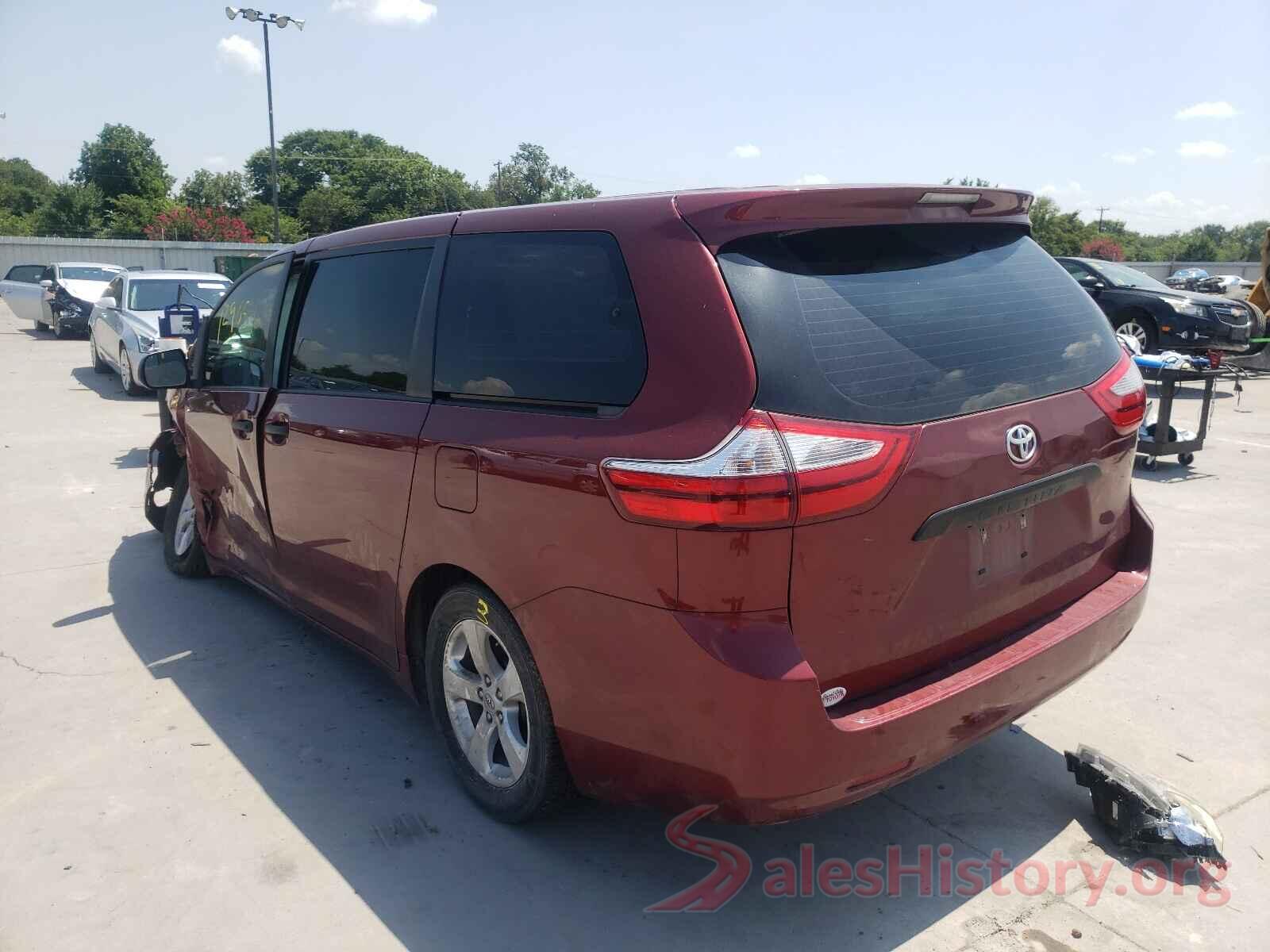 5TDZZ3DC6HS810132 2017 TOYOTA SIENNA