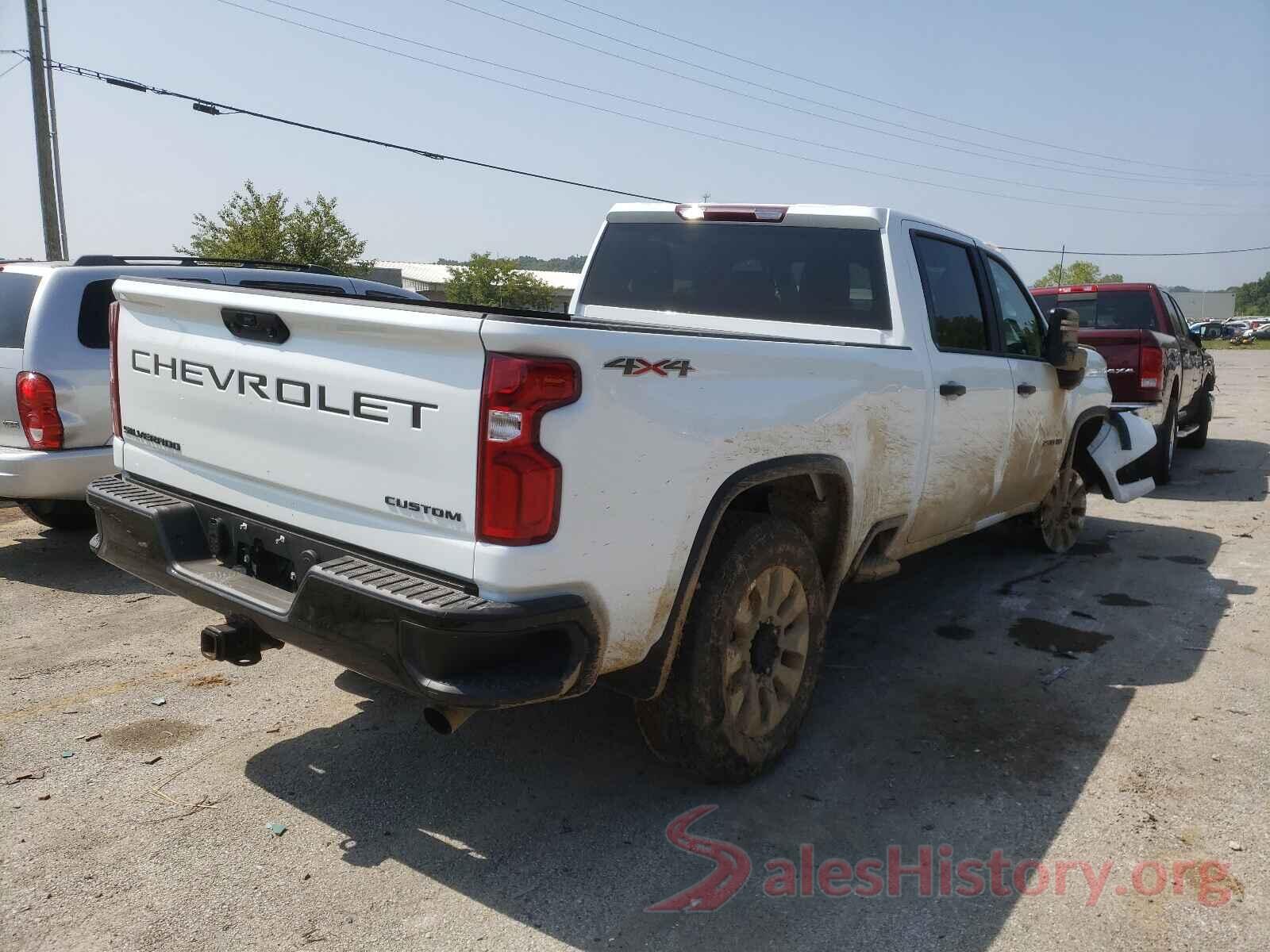 1GC4YME74MF162322 2021 CHEVROLET SILVERADO