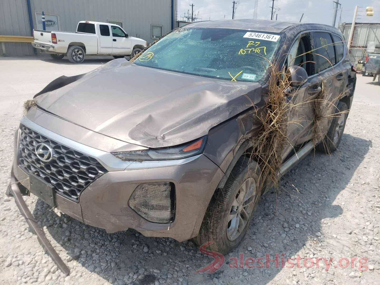 5NMS23AD1KH107387 2019 HYUNDAI SANTA FE