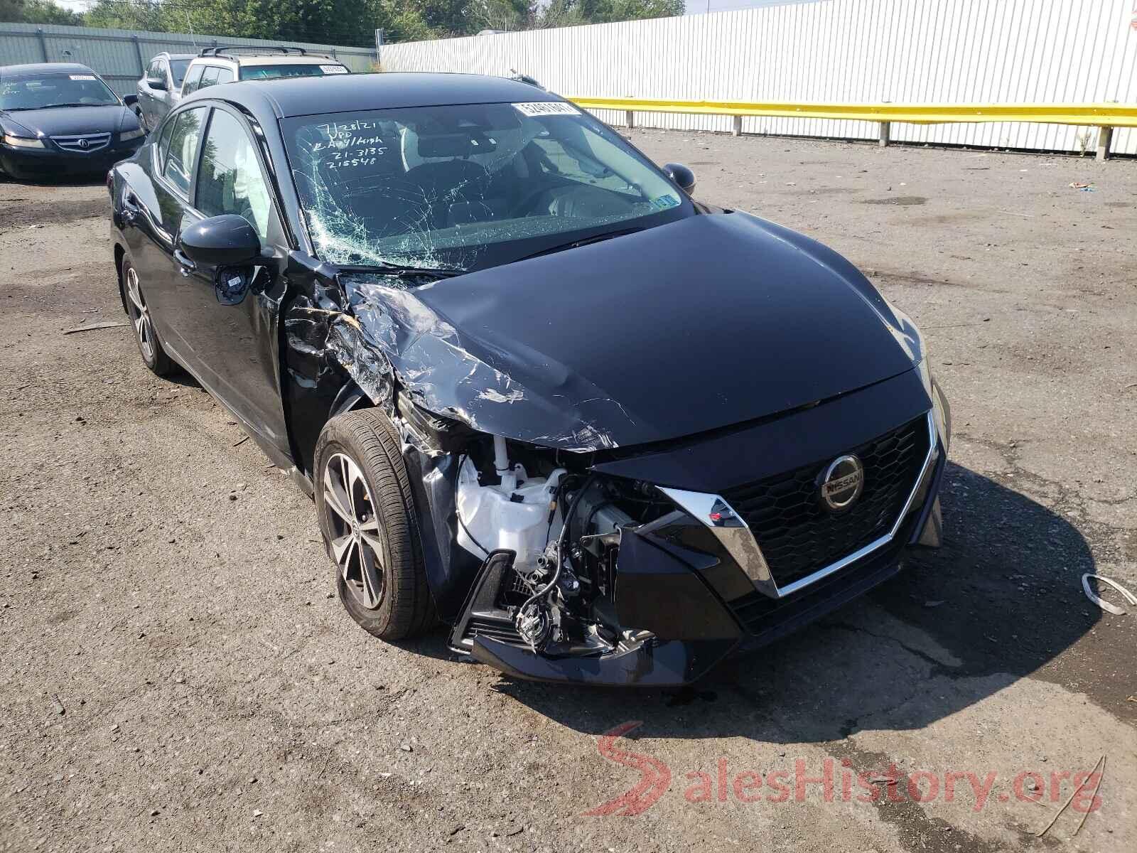 3N1AB8CVXMY215548 2021 NISSAN SENTRA