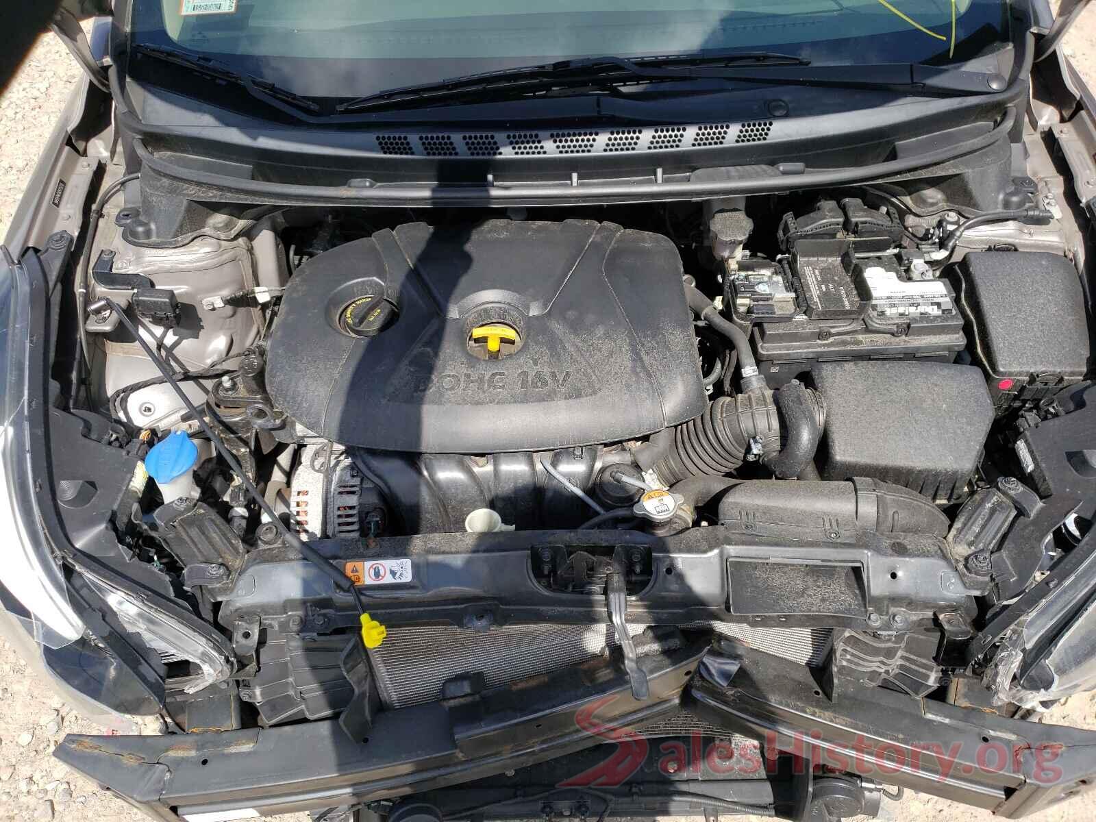 5NPDH4AE9GH773235 2016 HYUNDAI ELANTRA