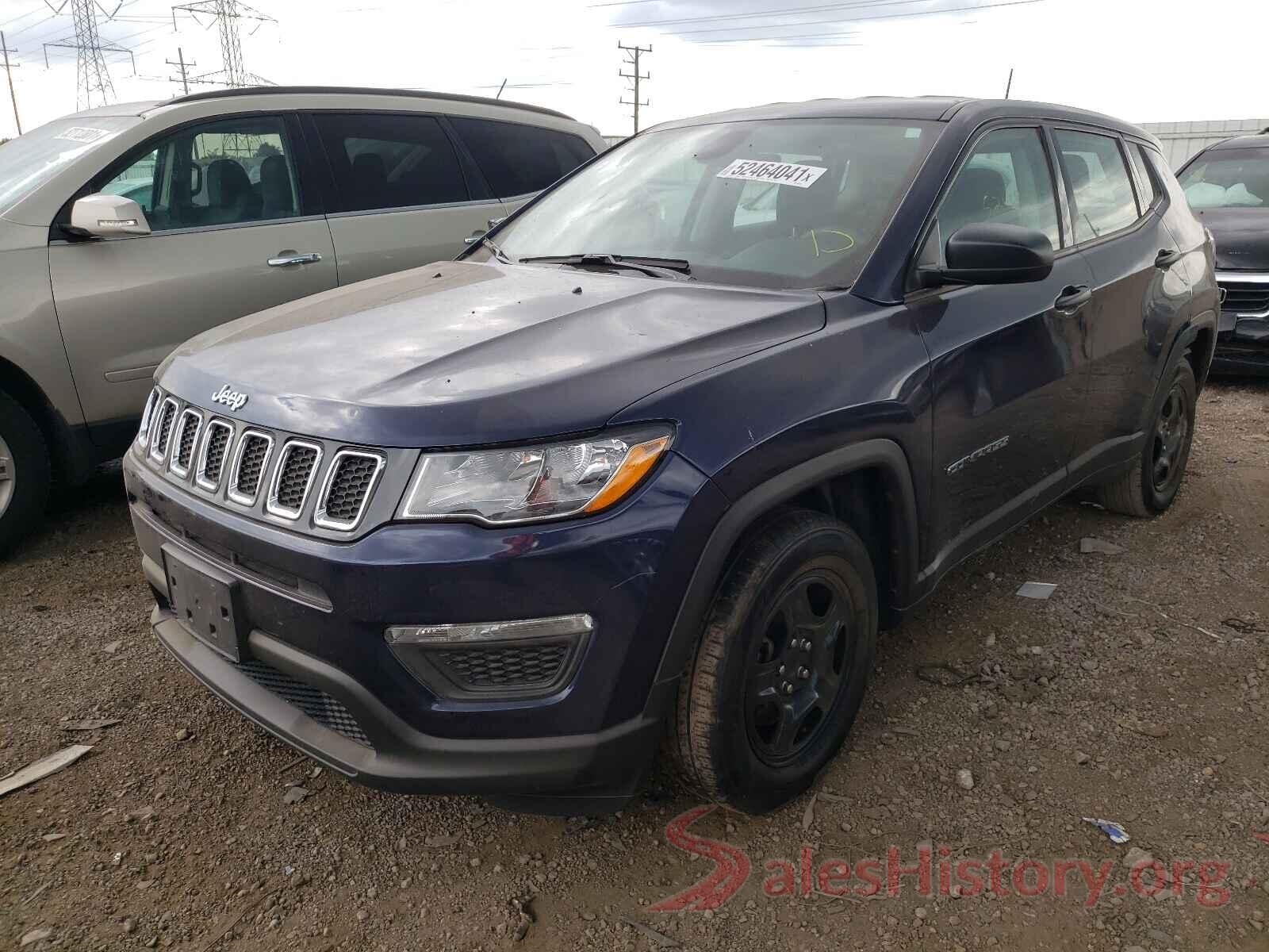 3C4NJCAB3JT462464 2018 JEEP COMPASS