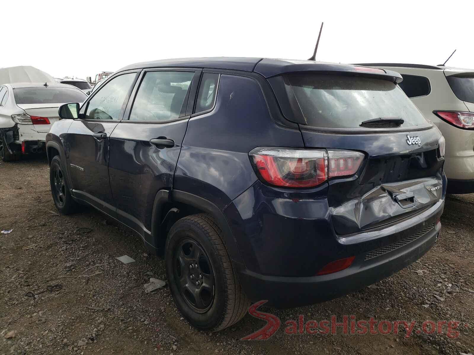 3C4NJCAB3JT462464 2018 JEEP COMPASS