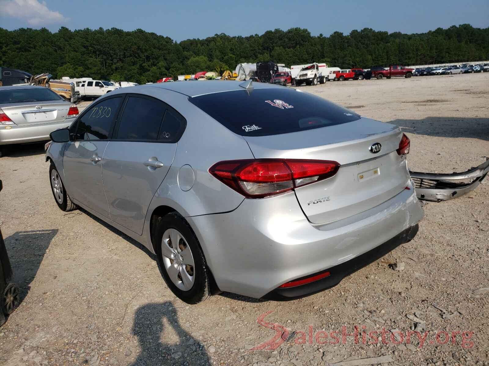 3KPFK4A74HE124461 2017 KIA FORTE