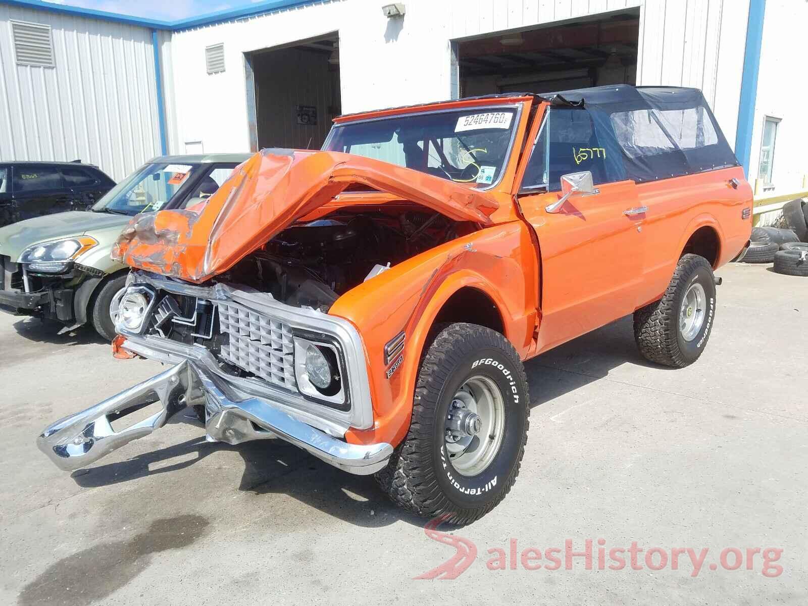 CKE182F166684 1972 CHEVROLET BLAZER