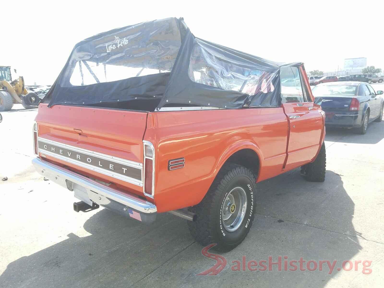 CKE182F166684 1972 CHEVROLET BLAZER