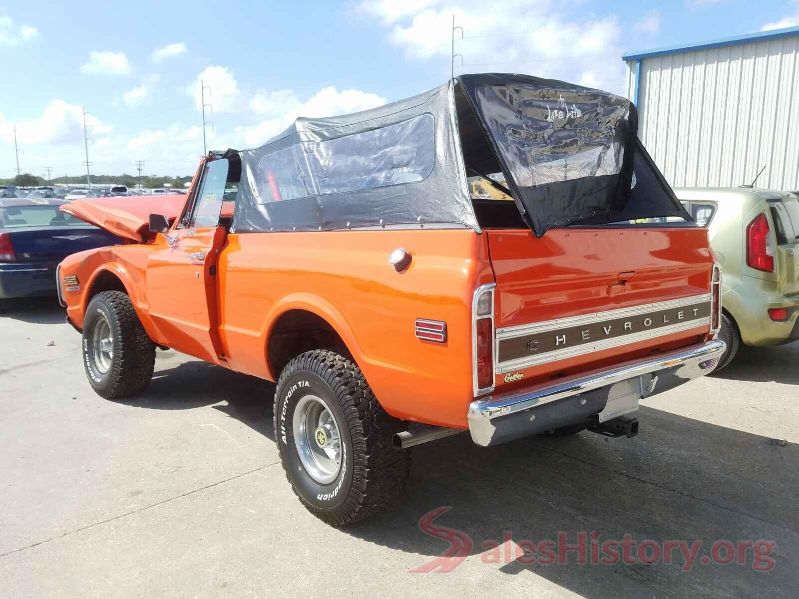 CKE182F166684 1972 CHEVROLET BLAZER