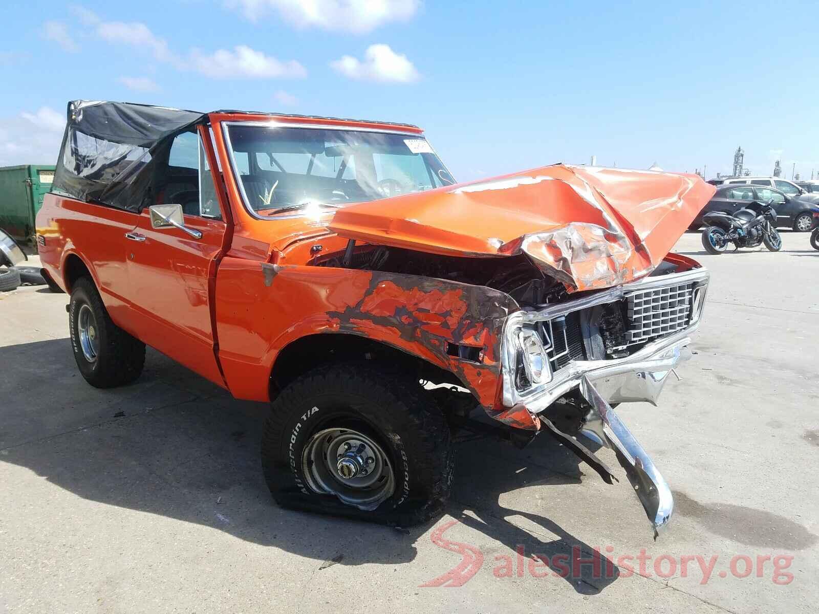 CKE182F166684 1972 CHEVROLET BLAZER