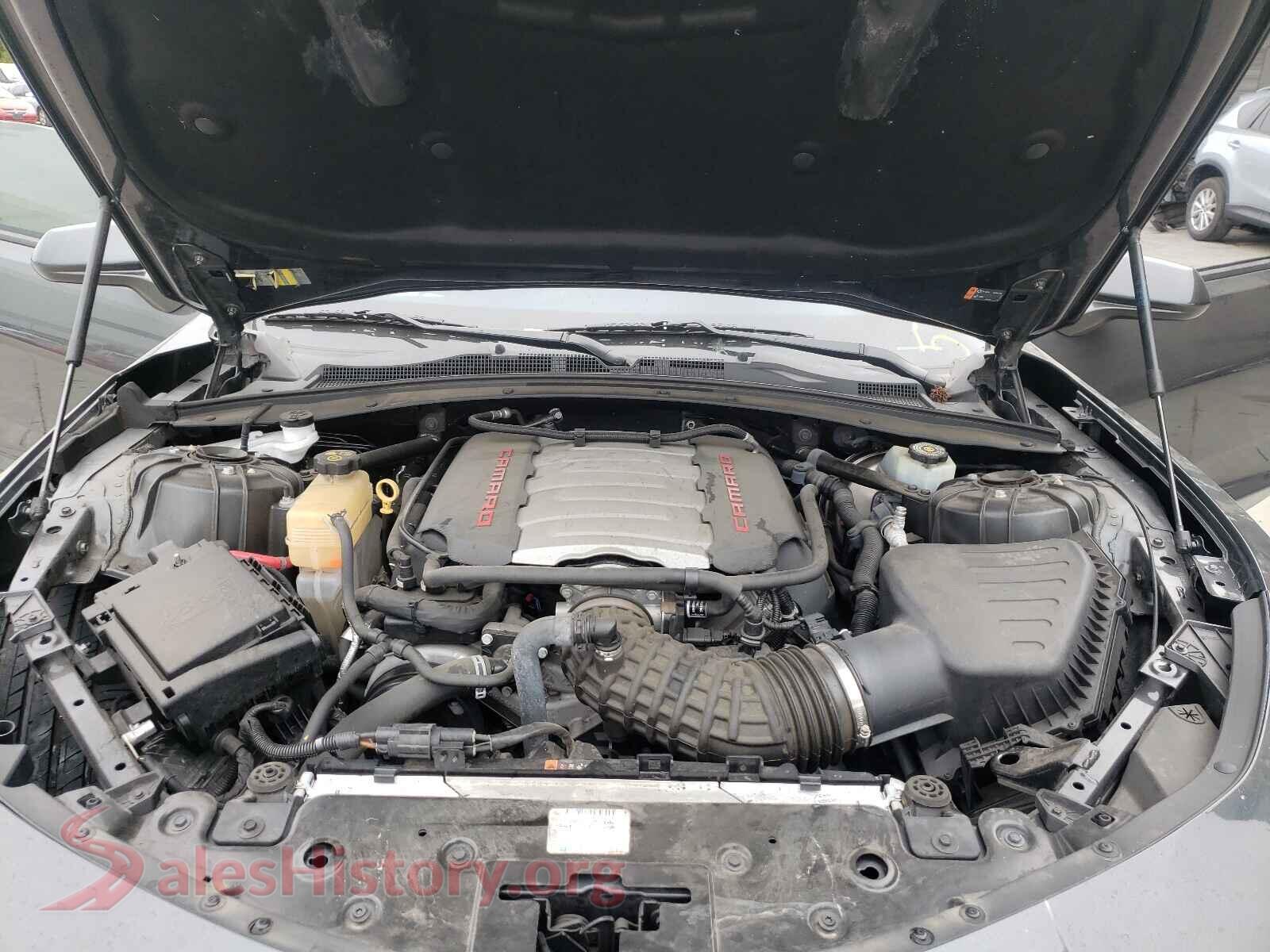 2016 CHEVROLET CAMARO VIN 1G1FF1R78G0192589, engine bay