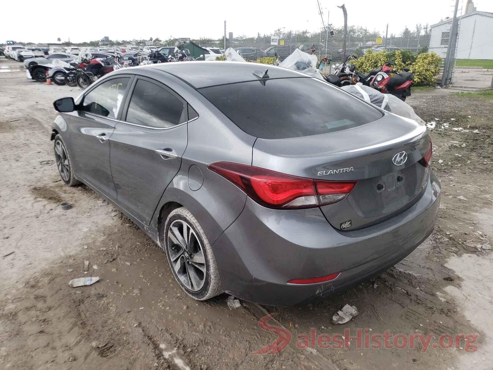 KMHDH4AE0GU586287 2016 HYUNDAI ELANTRA