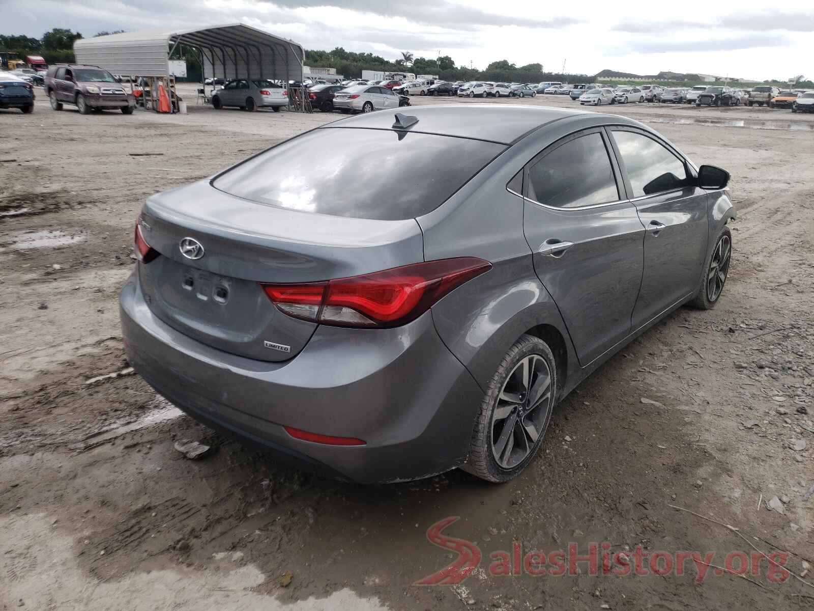 KMHDH4AE0GU586287 2016 HYUNDAI ELANTRA