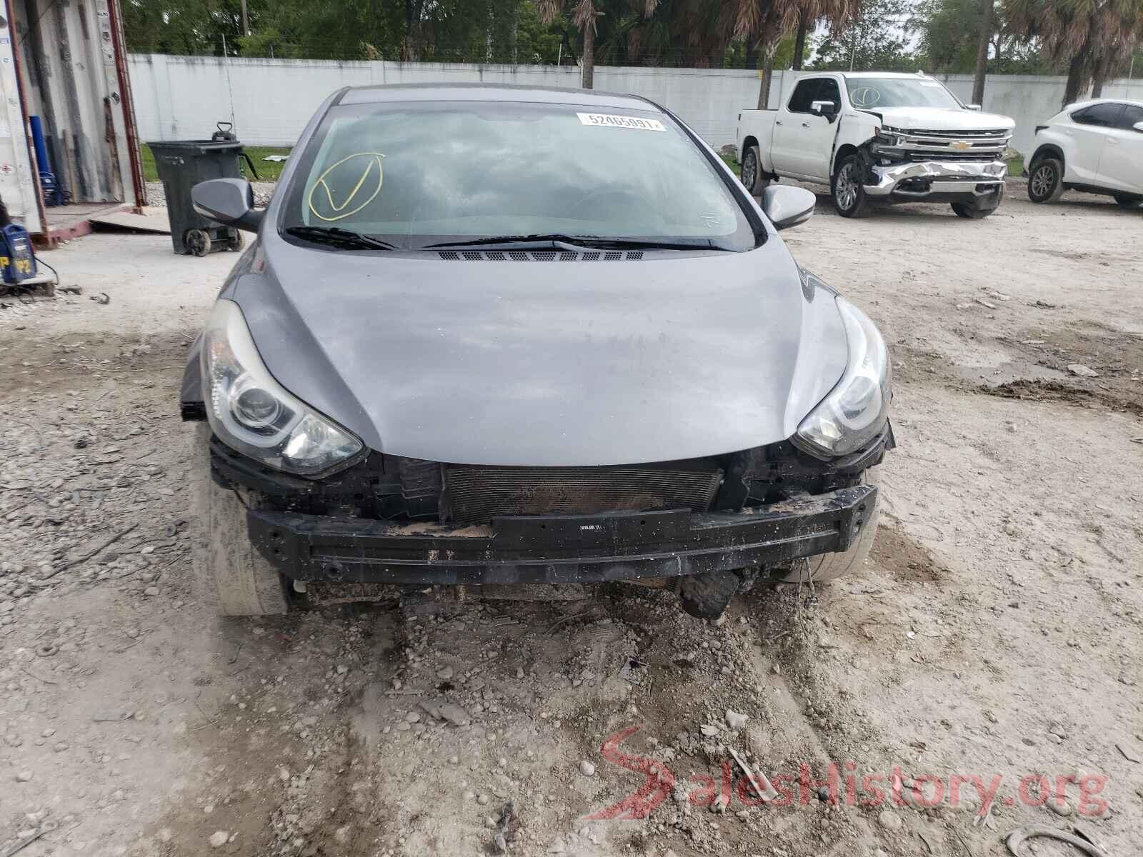 KMHDH4AE0GU586287 2016 HYUNDAI ELANTRA