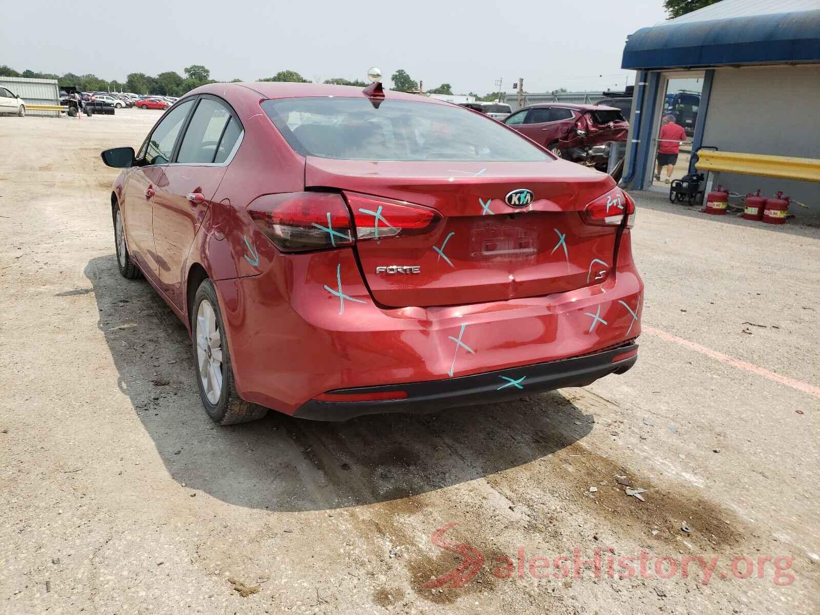 3KPFL4A76HE113541 2017 KIA FORTE