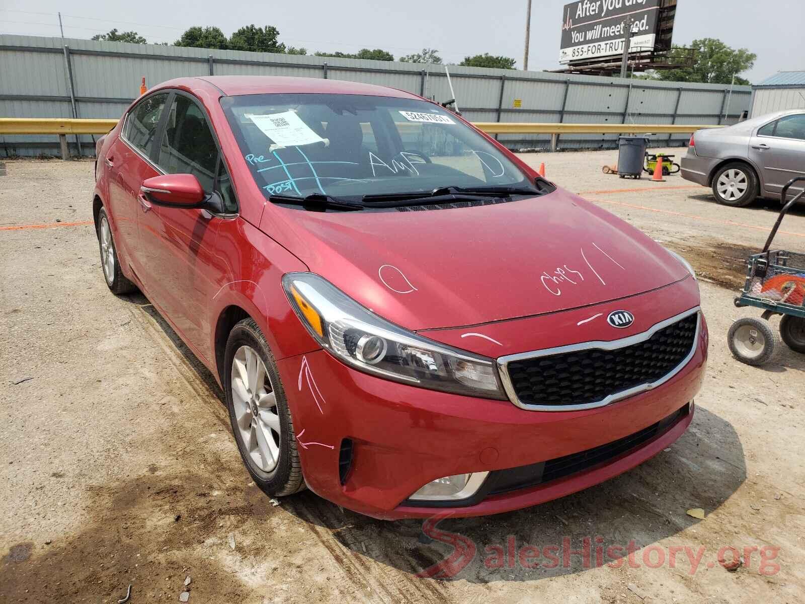 3KPFL4A76HE113541 2017 KIA FORTE