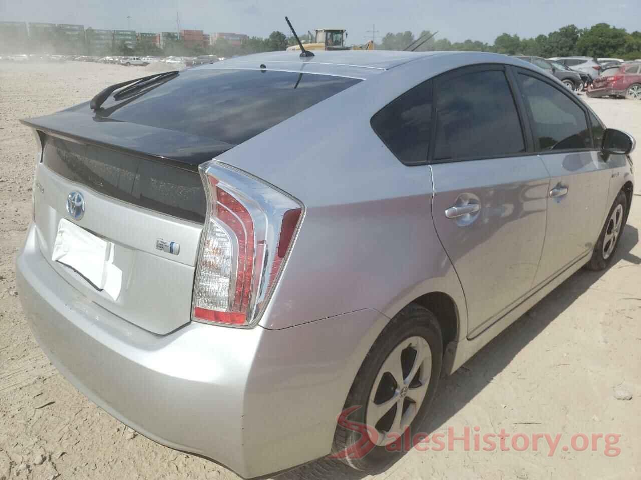 JTDKN3DU5E0376113 2014 TOYOTA PRIUS