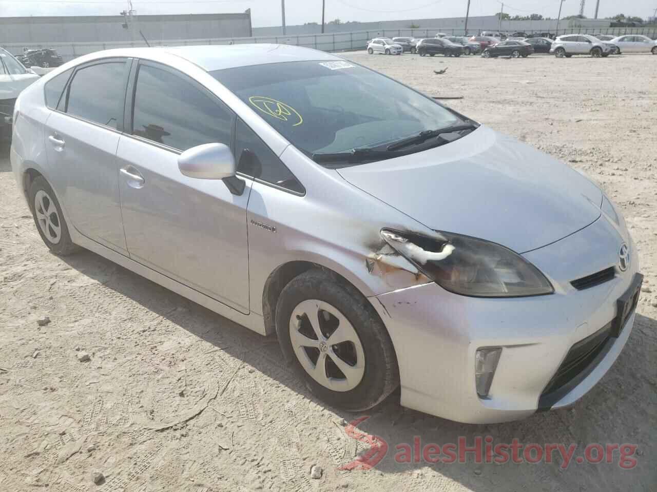 JTDKN3DU5E0376113 2014 TOYOTA PRIUS